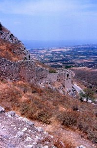 View from Acrocorinth